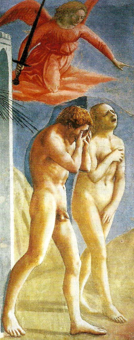 masaccio utdrivningen ur paradiset